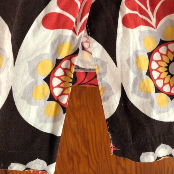 HeartSoul Boho Skirt White Red Yellow Black Size 5 (Junior) #304 - Picture 7 of 8